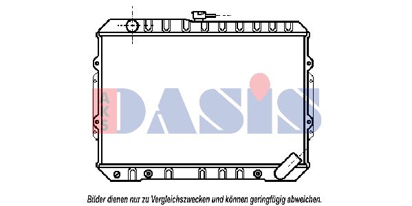 AKS DASIS Radiaator,mootorijahutus 140820N